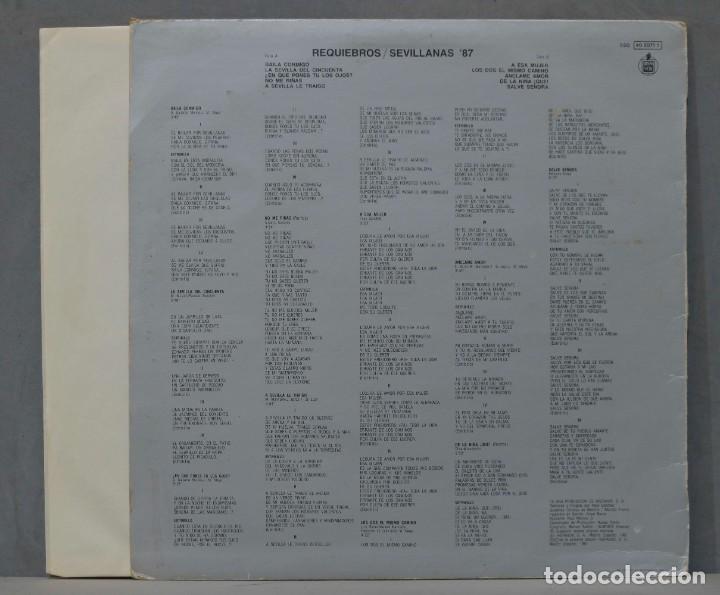 Discos de vinilo: LP. REQUIEBROS. A ESA MUJER - Foto 2