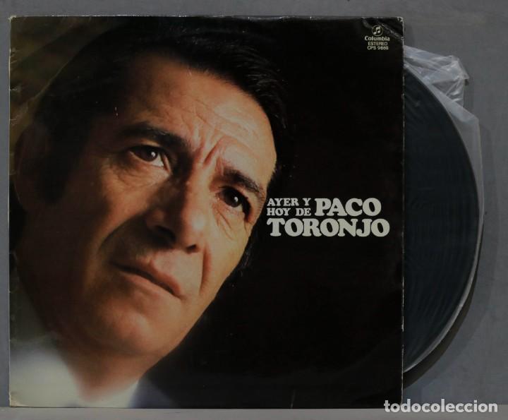 Discos de vinilo: LP. PACO TORONJO. AYER Y HOY - Foto 1