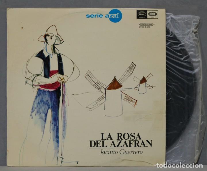Discos de vinilo: LP. LA ROSA DEL AZAFRAN. JACINTO GUERRERO - Foto 1