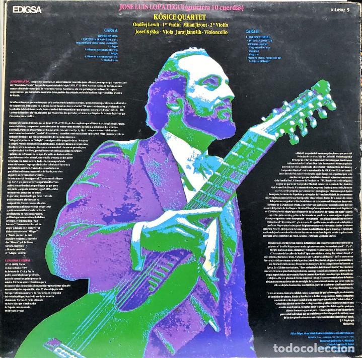Discos de vinilo: JOSE LUIS LOPATEGUI - K&Ocirc;SICE QUARTET - VINILO, LP - Foto 2