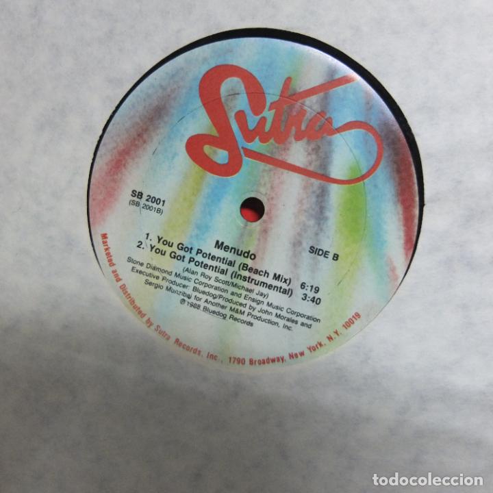 Discos de vinilo: menudo -you cot potential -maxi -usa - Foto 2