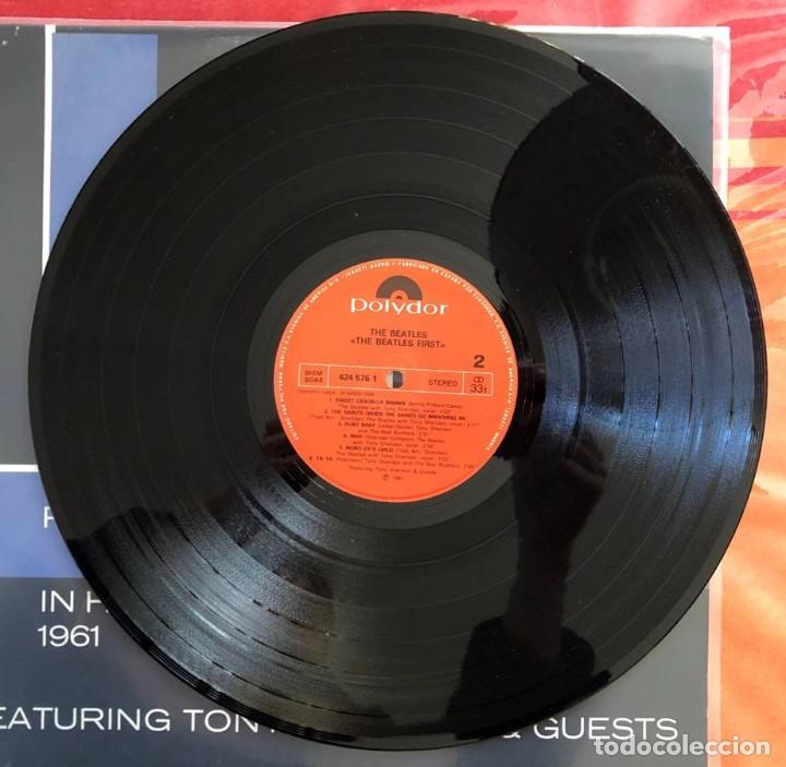 Discos de vinilo: BEATLES FIRST, LP edici&oacute;n espa&ntilde;ola 1989 (polydor) - Foto 3