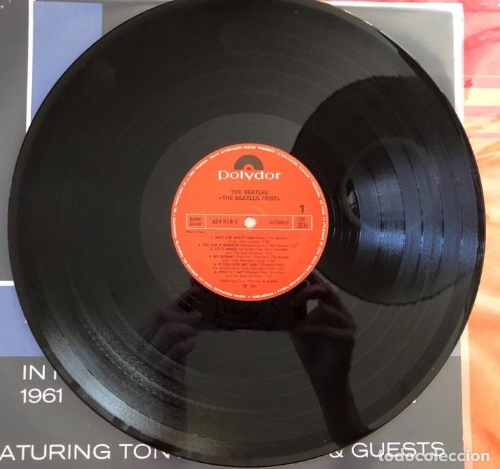 Discos de vinilo: BEATLES FIRST, LP edici&oacute;n espa&ntilde;ola 1989 (polydor) - Foto 4