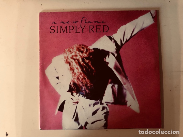 Discos de vinilo: Disco simply red a new flame - Foto 1
