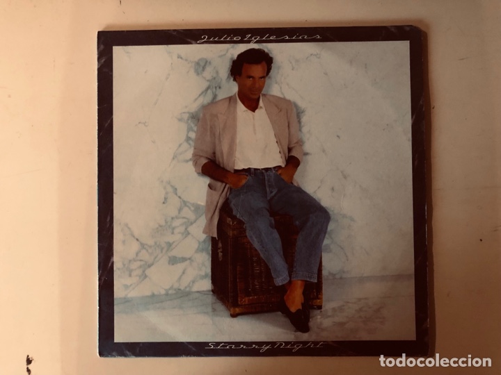 Discos de vinilo: Disco vinilo julio Iglesias starry night - Foto 1