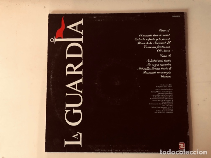 Discos de vinilo: Disco vinilo la guardia v&aacute;monos - Foto 2