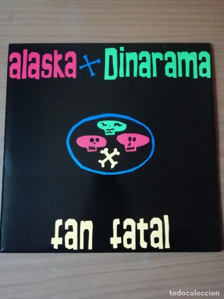 Discos de vinilo: Alsaka y Dinarama, Fan Fatal - Foto 1