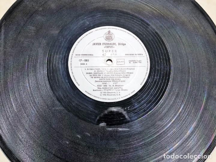 Discos de vinilo: Javier Iturralde Dirige &rdquo;Cuples&rdquo; - Vinilo, 12&rdquo;, Maxi-Single, Promo - Foto 3