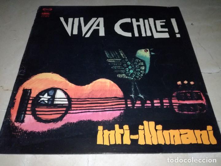 Disques de vinyle: INTI-ILLIMANI-VIVA CHILE-GATEFOLD-ORIGINAL A&Ntilde;O 1977