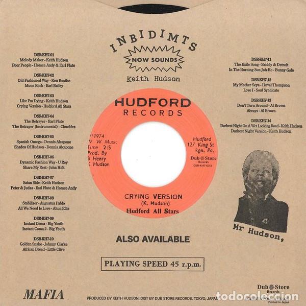 keith hudson - like i'm dying - 7” [hudford / d - Buy Vinyl