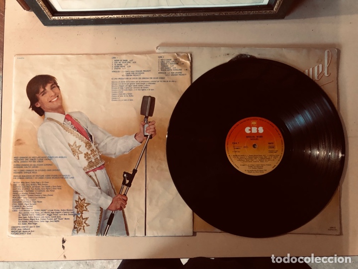 Discos de vinilo: Disco vinilo Miguel Bos&eacute; - Foto 3