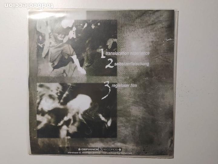 Discos de vinilo: Yage & Engrave. Translocation experience. SINGLE. TDKDS22 - Foto 2