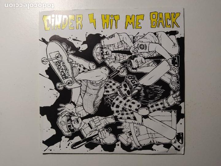 Discos de vinilo: CINDER. HIT ME BACK. SINGLE. TDKDS22 - Foto 1