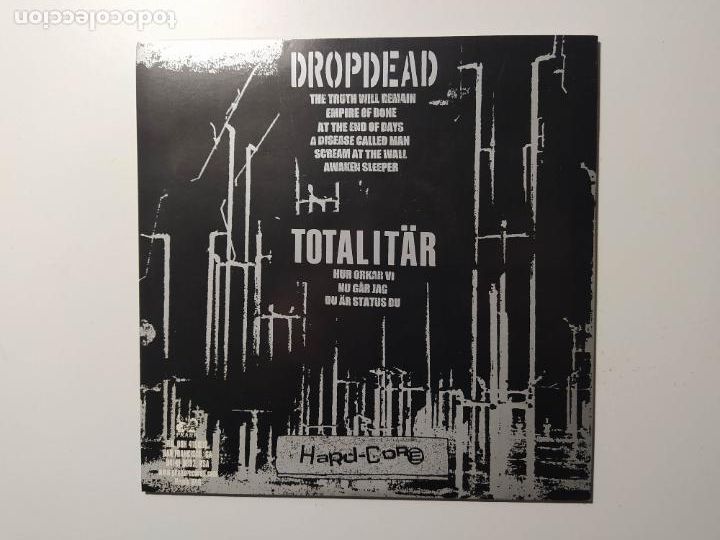 Discos de vinilo: DROPDEAD TOTALITAR. E.P. 45 RPM. TDKDS22 - Foto 2