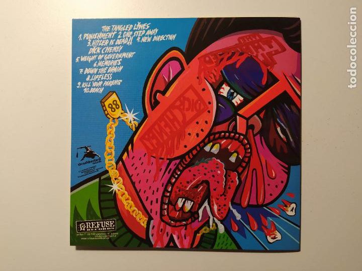Discos de vinilo: The Tangled Lines / Dick Cheney. E.P. TDKDS22 - Foto 2