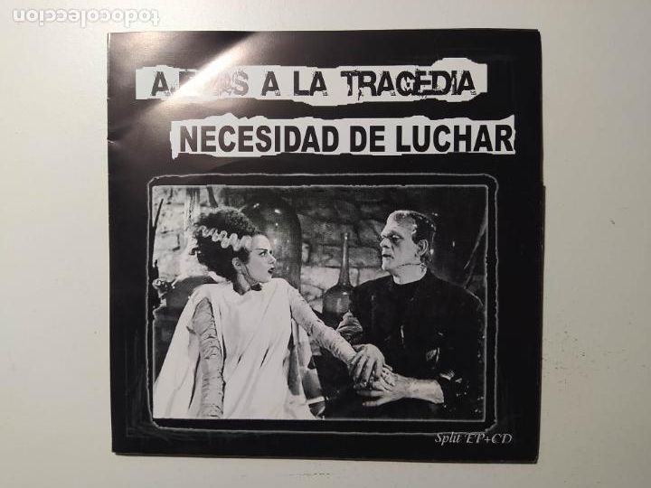 Discos de vinilo: Ajenos A La Tragedia. Necesidad De Luchar. E.P. TDKDS22 - Foto 1