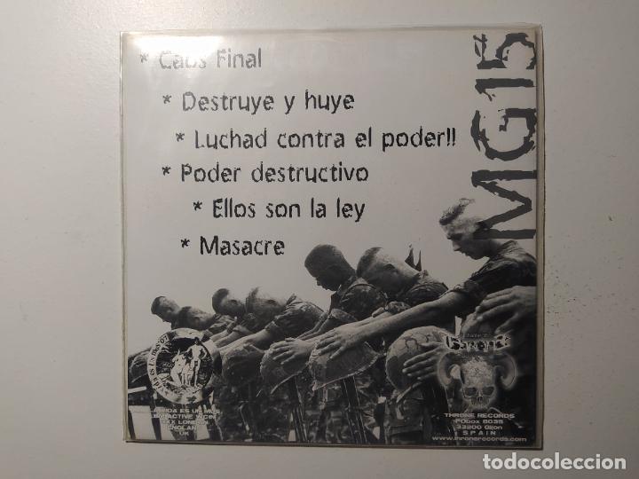 Discos de vinilo: MG15 &ndash; Caos Final. E.P. TDKDS22 - Foto 2
