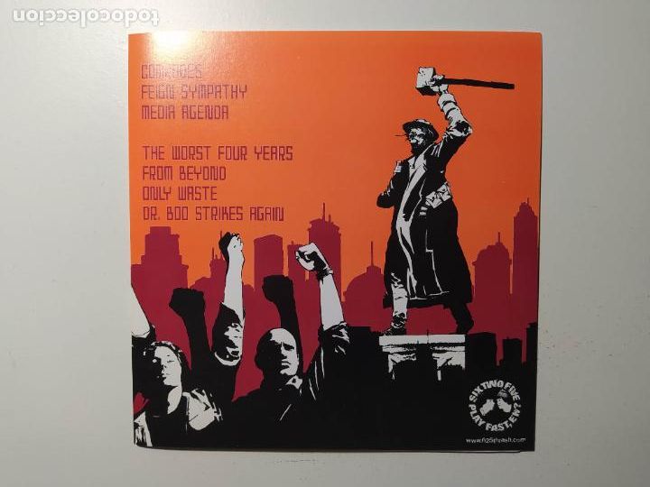 Discos de vinilo: Deadfall. Comrades. EP. TDKDS22 - Foto 2