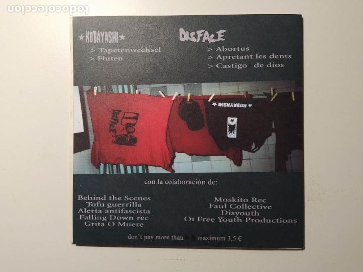 Discos de vinilo: Kobayashi. Disface. SINGLE. TDKDS22 - Foto 2