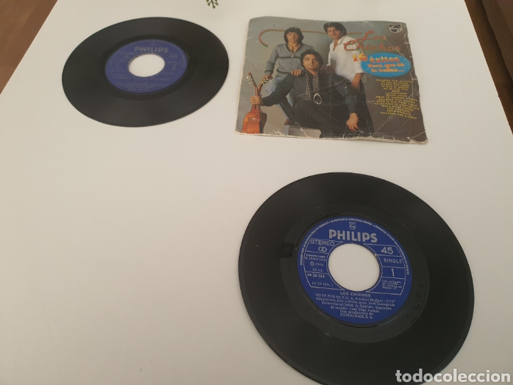 Discos de vinilo: Disco chichos no se porque .
