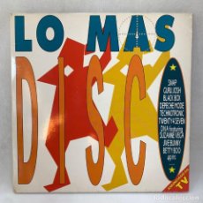 Discos de vinilo: LP - VINILO LO MAS DISCO - DOBLE PORTADA - DOBLE LP - ESPAÑA - AÑO 1990. Lote 312774463