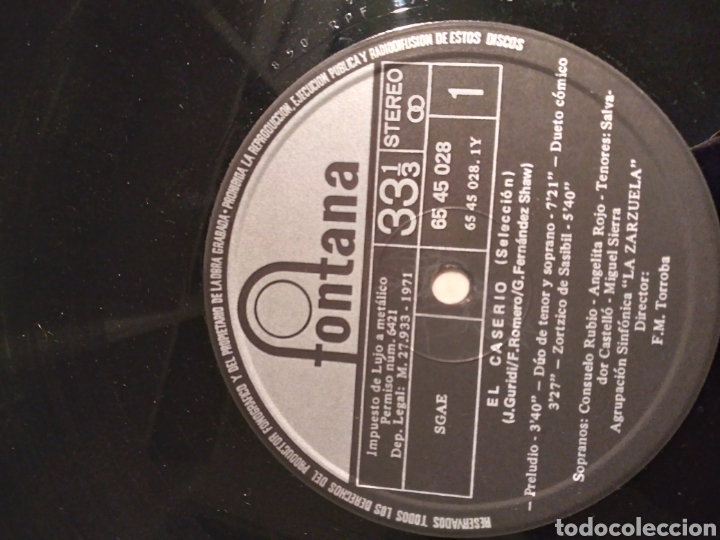 Discos de vinilo: Vinilo - EL CASER&Iacute;O ALMA DE DIOS - Foto 3