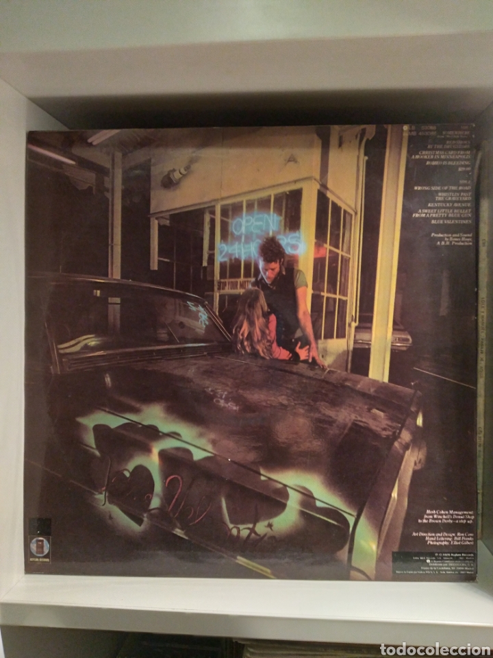 Discos de vinilo: Vinilo - TOM WAITS &rdquo;BLUE VALENTINE&rdquo; ES. - Foto 2