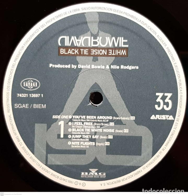 Discos de vinilo: David Bowie &lrm;&ndash; Black Tie White Noise - Foto 5