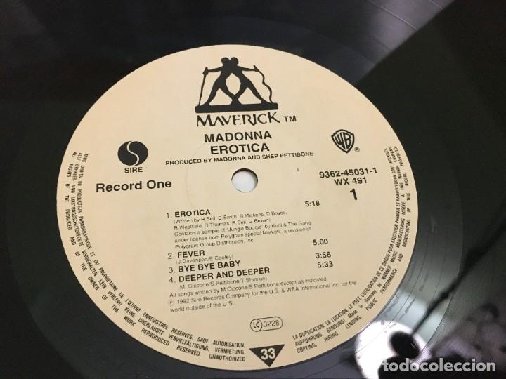 Discos de vinilo: Madonna &lrm;&ndash; Erotica - Foto 9