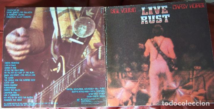 Discos de vinilo: NEIL YOUNG & CRAZY HORSE - LIVE RUST 2xLP - Foto 4
