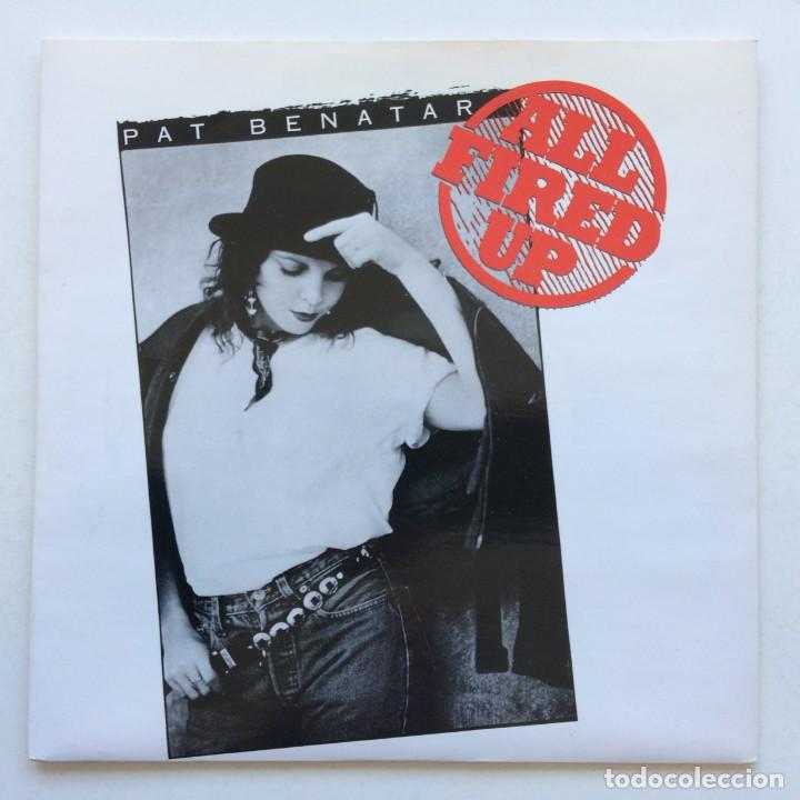 Discos de vinilo: Pat Benatar &lrm;&ndash; All Fired Up / Cool Zero , UK 1988 Chrysalis - Foto 1