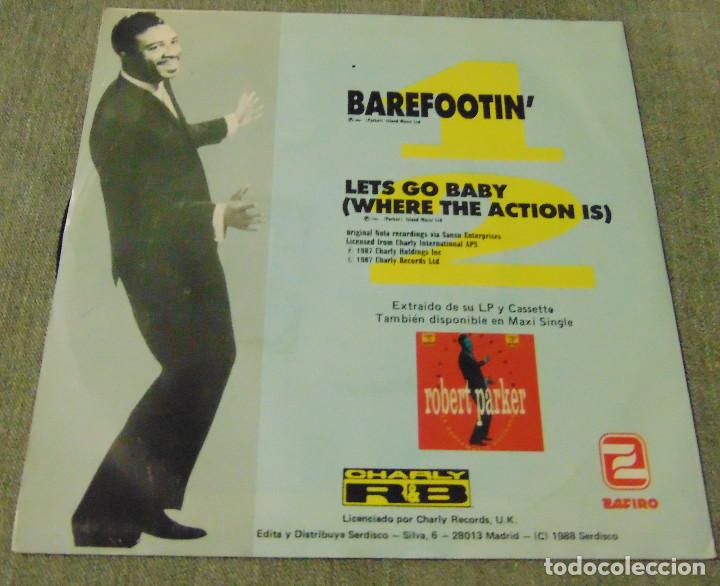 Discos de vinilo: Robert Parker &lrm;&ndash; Barefootin - SINGLE 1988 - Foto 2