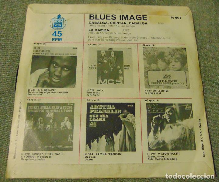 Discos de vinilo: Blues Image &ndash; Cabalga, Capit&aacute;n, Cabalga - SINGLE 1970 - Foto 2