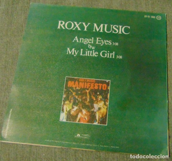 Discos de vinilo: Roxy MUSIC &lrm;&ndash; Angel Eyes - SINGLE 1979 - Foto 3