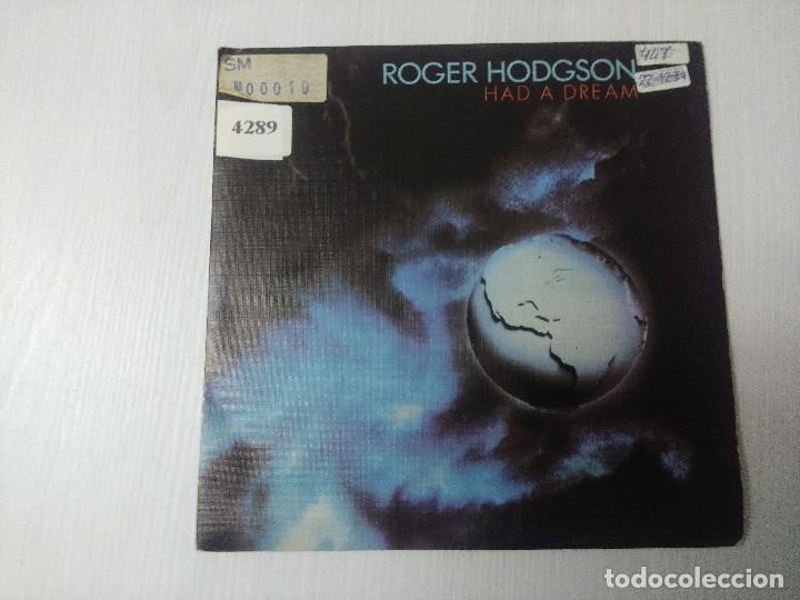Discos de vinilo: ROGER HODGSON/HAD A DREAM/SINGLE. - Foto 1