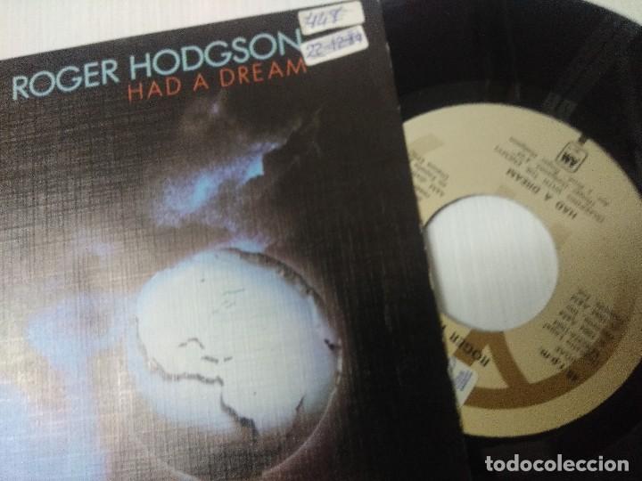 Discos de vinilo: ROGER HODGSON/HAD A DREAM/SINGLE. - Foto 2