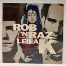 Discos de vinilo: ROB 'N' RAZ FEAT. LEILA K - ROB 'N' RAZ FEAT. LEILA K. VINILO (LP, ALBUM). 1990. CCM2. Lote 312906948