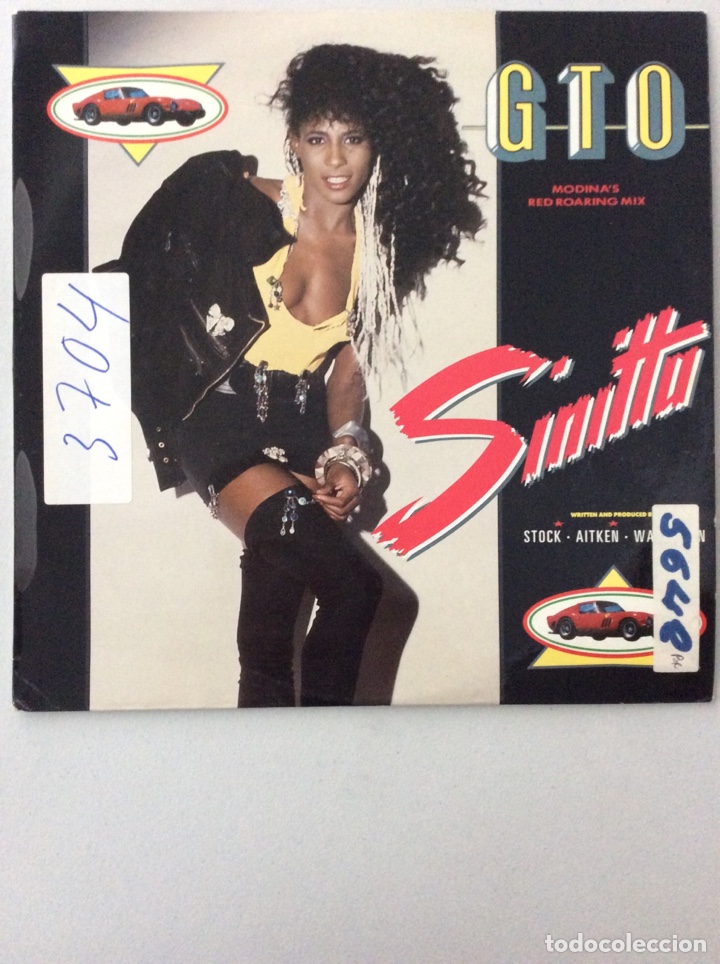 Discos de vinilo: GTO. Modina&rsquo;s red roaring mix. Sinitta. - Foto 1