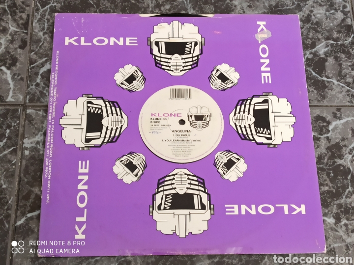 Discos de vinilo: Angelina - You Learn (12&rdquo;) - Foto 2
