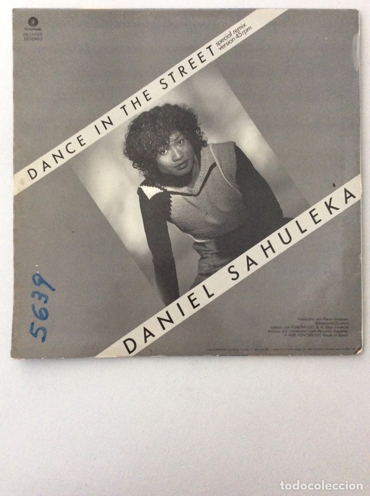Discos de vinilo: Daniel Sahuleka. Dance in the street. - Foto 2