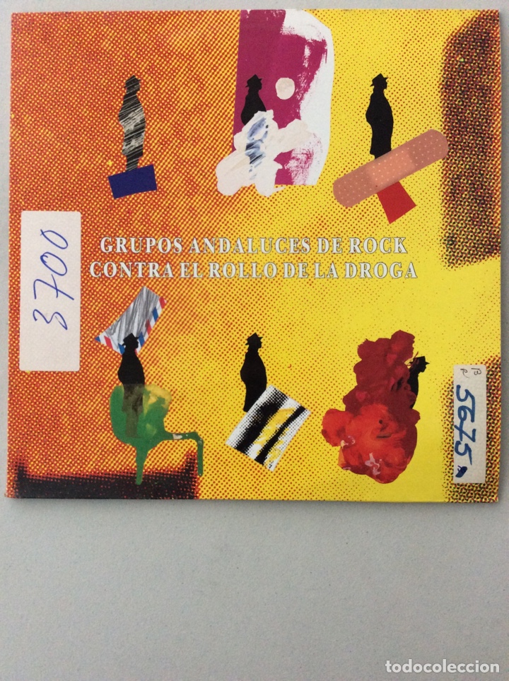 Discos de vinil: Grupos Andaluces de rock contra el rollo de la droga.