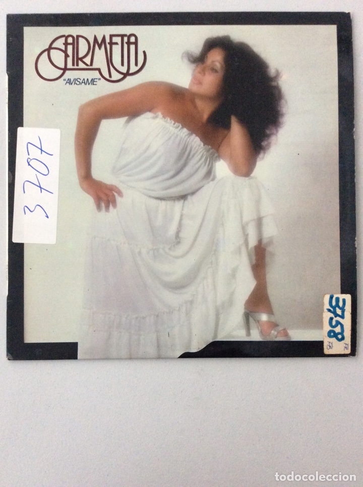 Discos de vinilo: Carmeta. Av&iacute;same. - Foto 1