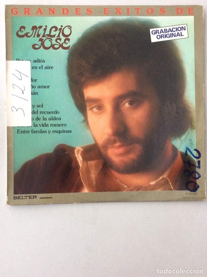 Discos de vinilo: Emilio Jose. Grandes &eacute;xitos. Peque&ntilde;o amor. - Foto 1