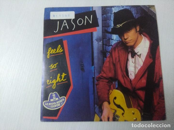 Discos de vinilo: JASON/FEELS SO RIGHT/SINGLE PROMOCIONAL. - Foto 1