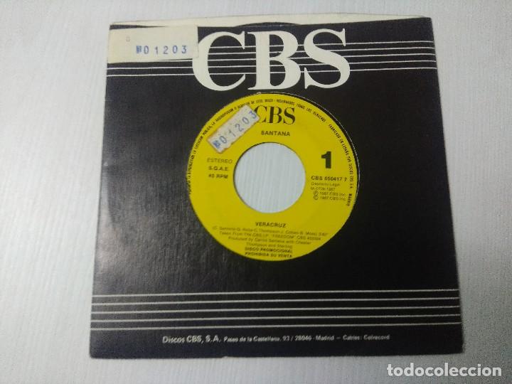 Discos de vinilo: SANTANA/VERACRUZ/SINGLE PROMOCIONAL. - Foto 1