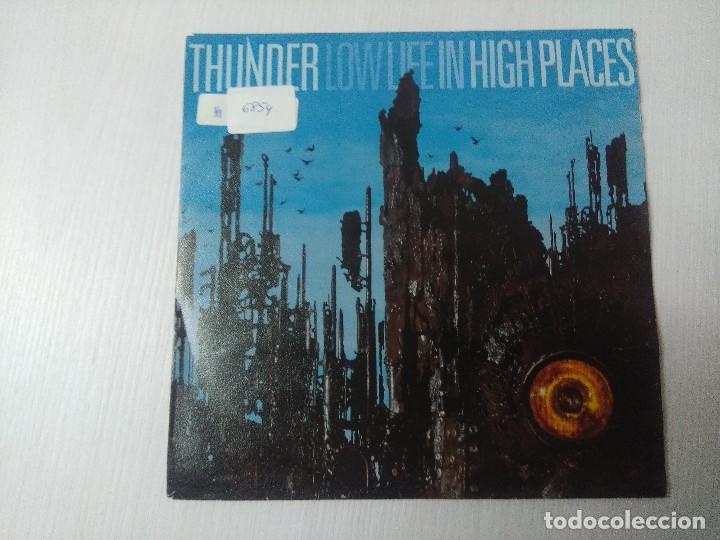Discos de vinilo: THUNDER/LOW LIFE IN HIGH PLACES/SINGLE. - Foto 1