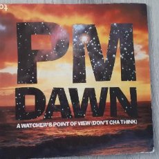 Discos de vinilo: PM DAWN – A WATCHER'S POINT OF VIEW (DON'T CHA THINK) SELLO:GEE STREET – GEE 32 FORMATO: VINILO, 7”,