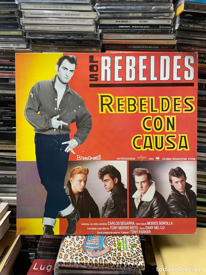 Discos de vinilo: Los rebeldes Rebeldes con causa - Foto 1