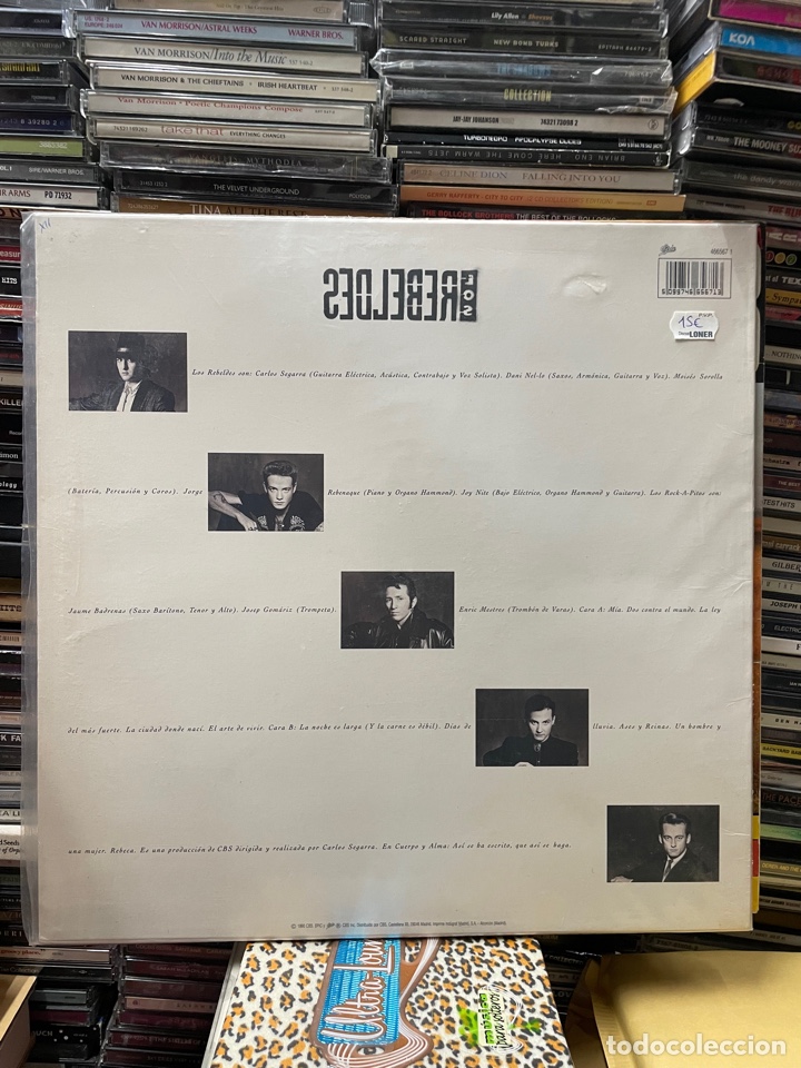 Discos de vinilo: Los rebeldes En cuerpo y alma - Foto 2