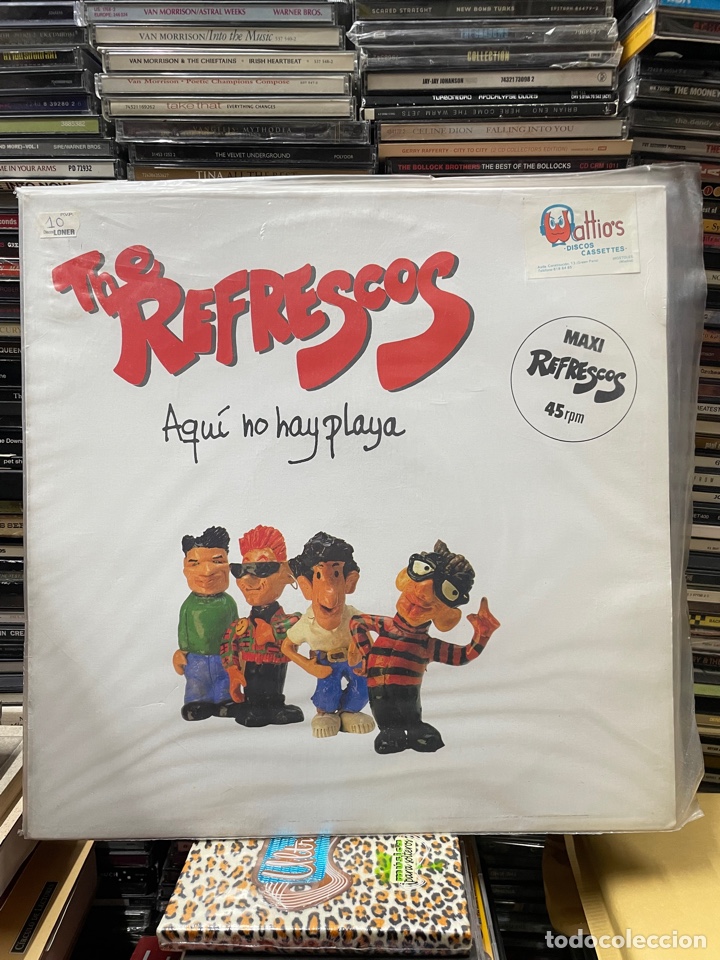 Discos de vinilo: The refrescos Aqu&iacute; no hay playa - Foto 1